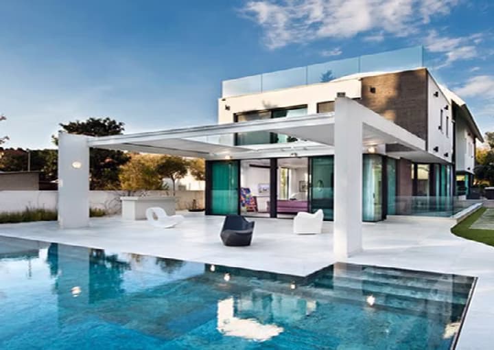 A private villa at Santo Resort with pool and panoramic Adriatic terrace.